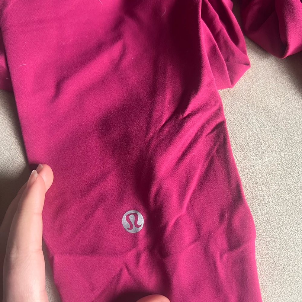 Lululemon Wunder Train High Rise 25” Deep Luxe